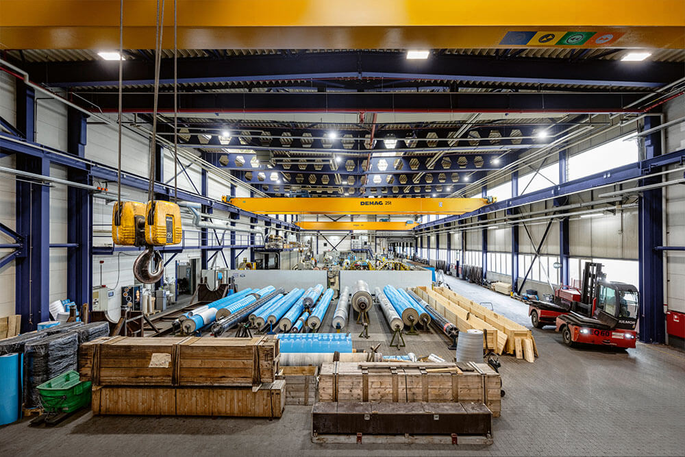 SchäferRolls - Fertigungslinie Erweiterung