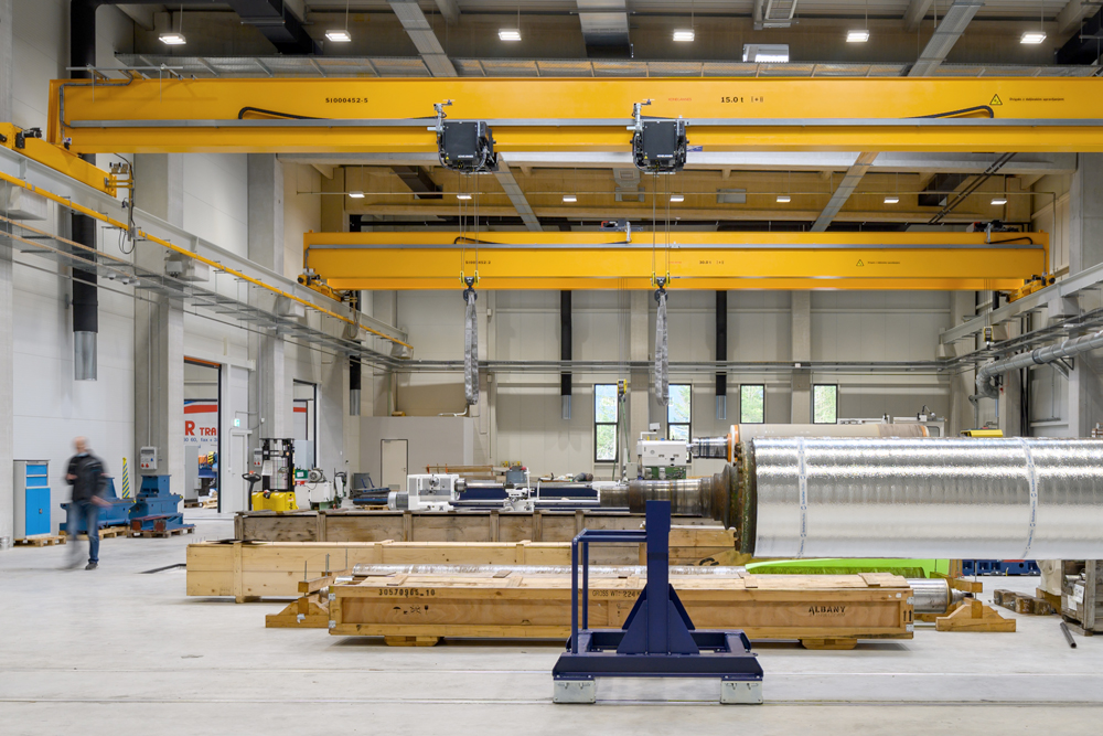 SchäferRolls - Fertigungslinie Produktion